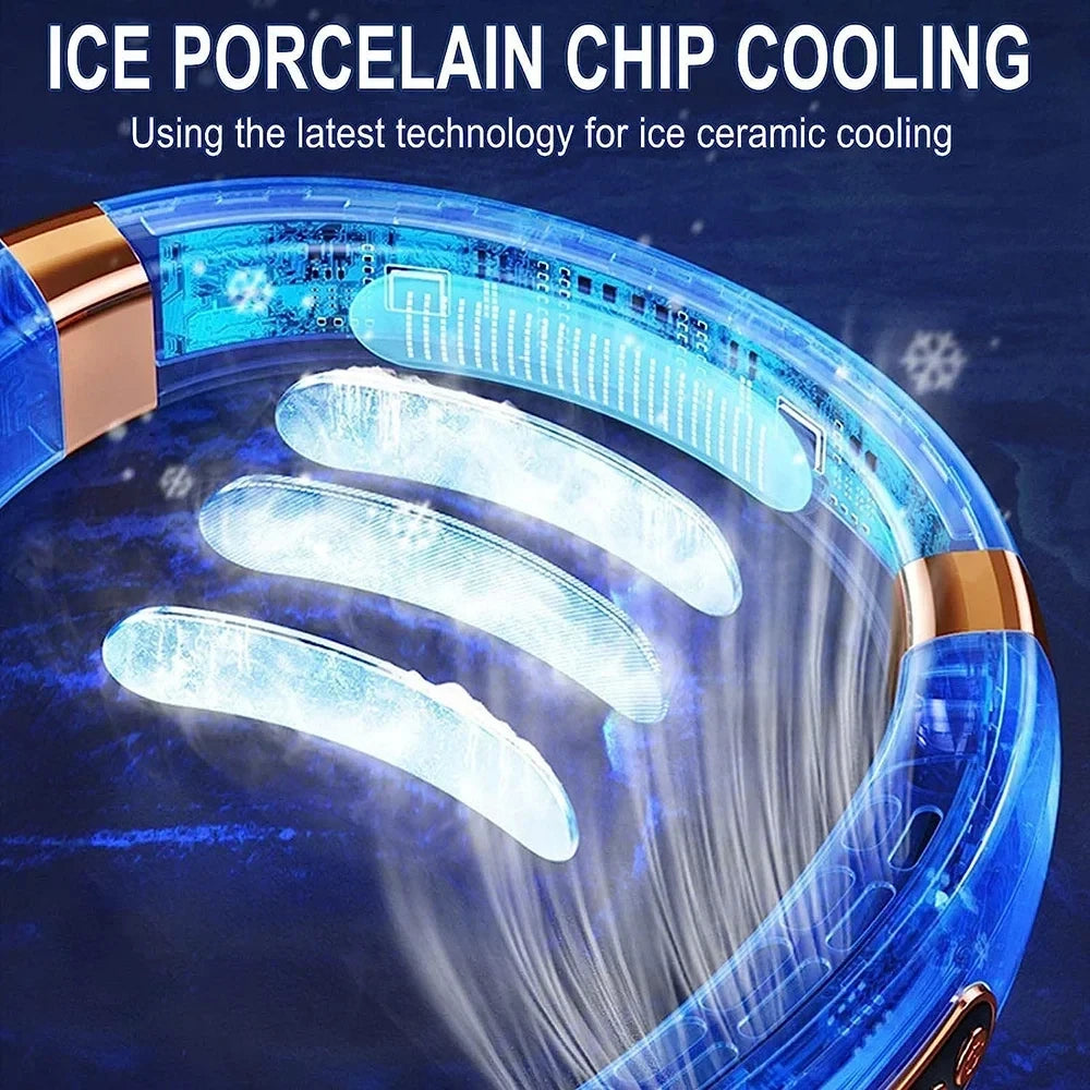 Portable Bladeless Hanging Neck Fan