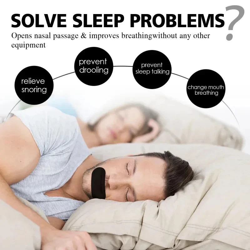Transparent Anti Snoring Mouth Strips