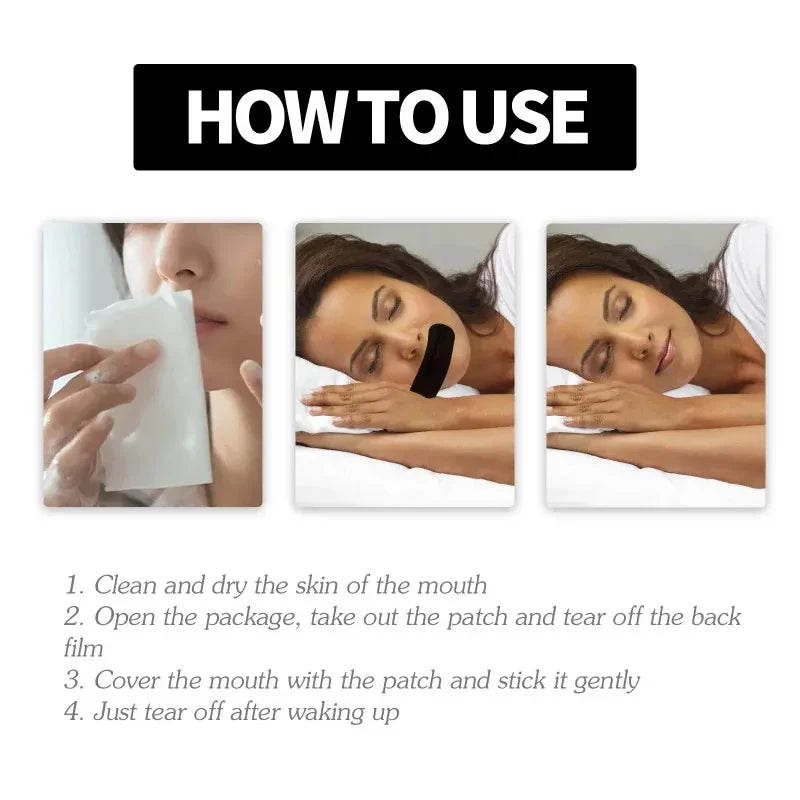 Transparent Anti Snoring Mouth Strips
