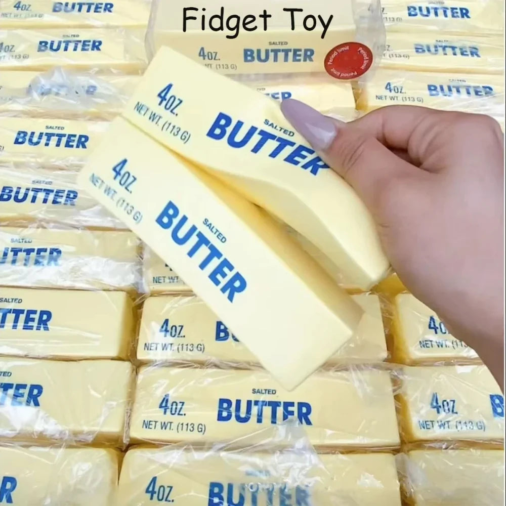 Soft Slow Rebound Butter Stick Squeezing Toy