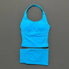 Seamless Yoga Shorts Set