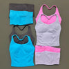 Seamless Yoga Shorts Set