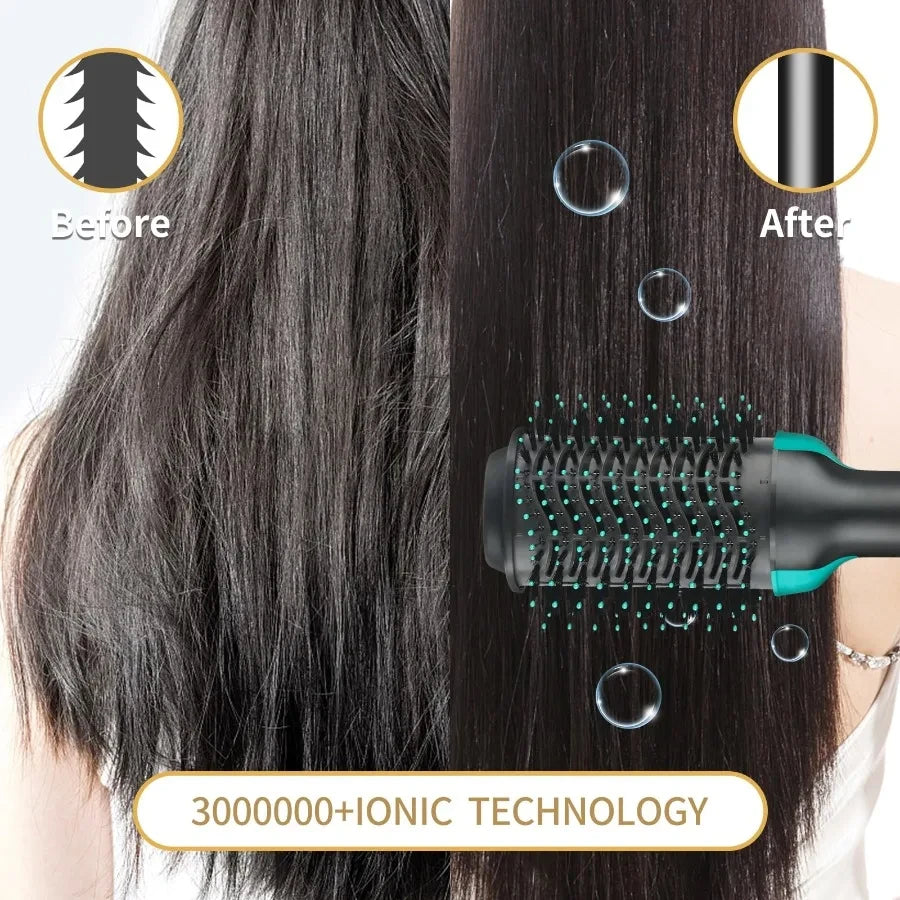 Hot Air Brush Hair Dryer Set