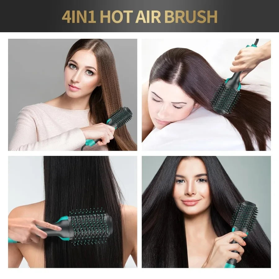 Hot Air Brush Hair Dryer Set