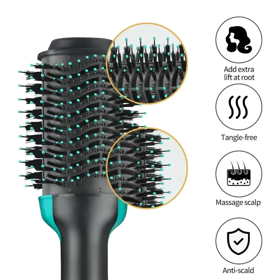 Hot Air Brush Hair Dryer Set