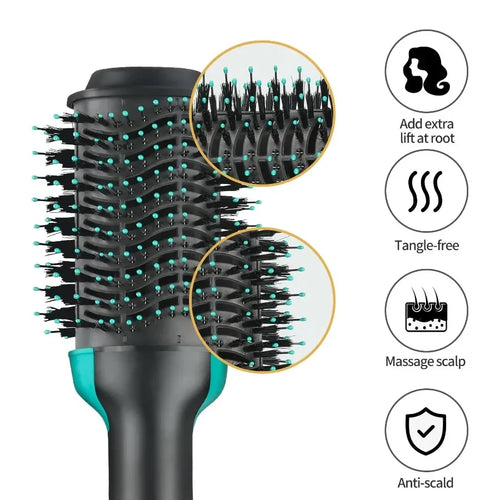 Hot Air Brush Hair Dryer Set