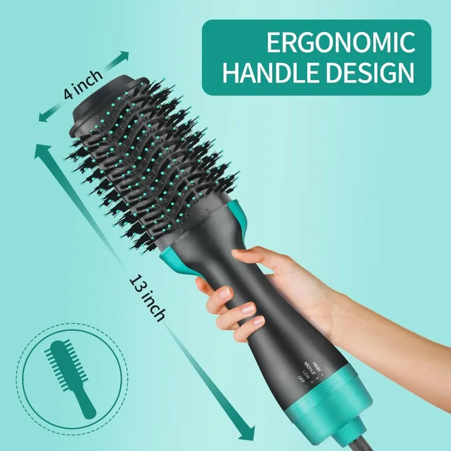 Hot Air Brush Hair Dryer Set