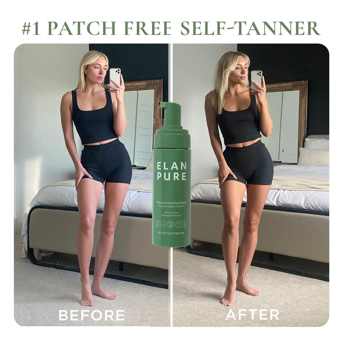 Elan Pure: Alcohol-Free Natural Self Tanner