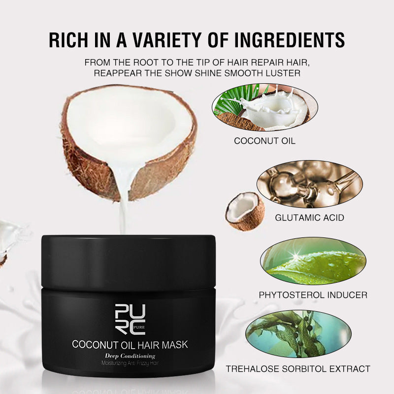 Pure-Frizz Eliminating and Shine Boosting Hair Mask