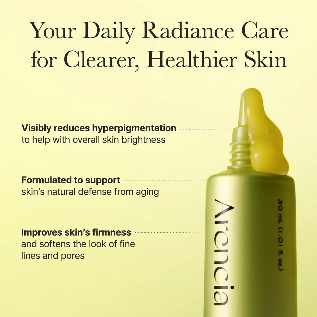 Korean Skincare Vitamin C Booster Shot Serum - Targets Post Acne Marks, Hyperpigmentation, & Dull Complexion