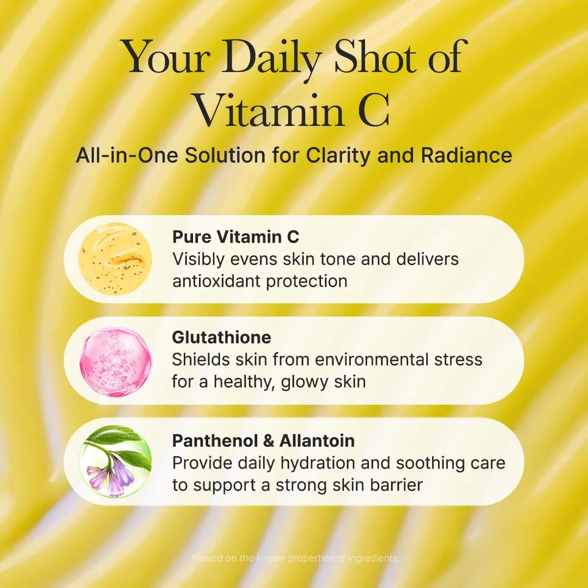 Korean Skincare Vitamin C Booster Shot Serum - Targets Post Acne Marks, Hyperpigmentation, & Dull Complexion